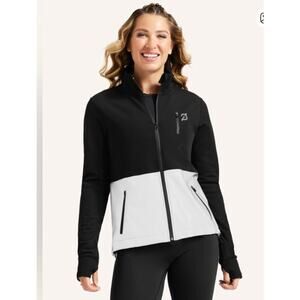 Peloton -reflective run jacket - two toned - size medium